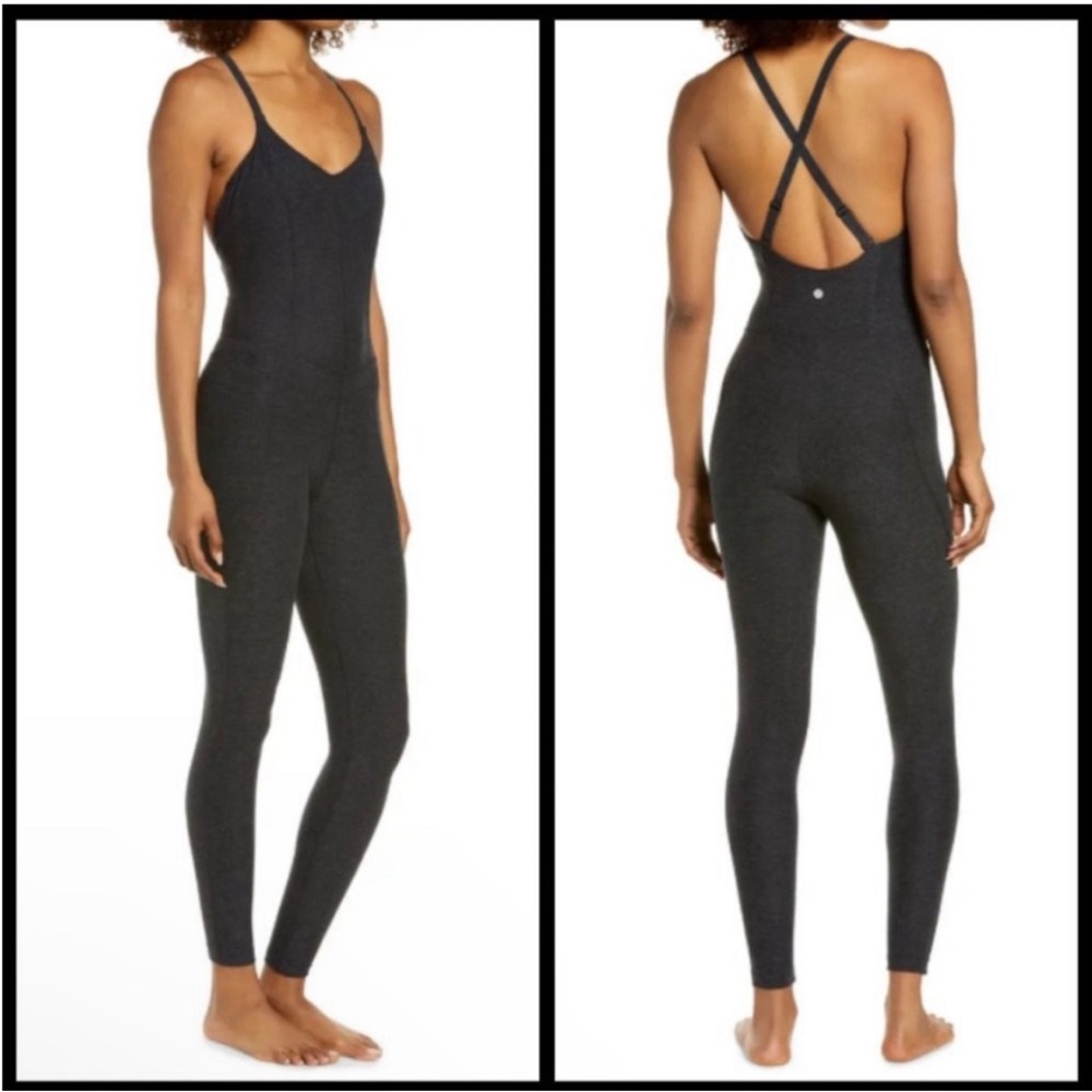 Zella Black Sleeveless Jumpsuit Size XS - Picture 3 of 3